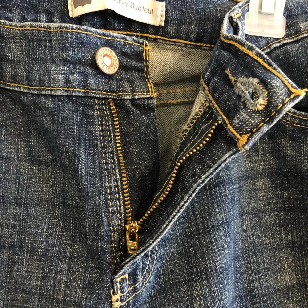 Levi's Blue Boot Cut Jeans Classic Denim Style